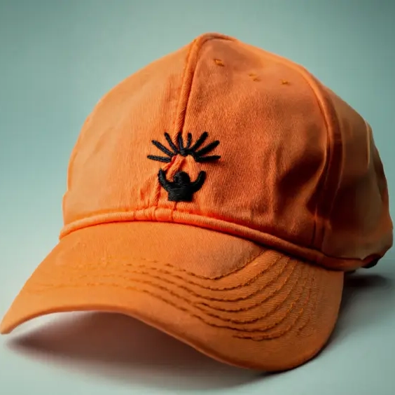 FREE Embroidered Logo on Cap 06 - AI Mockups