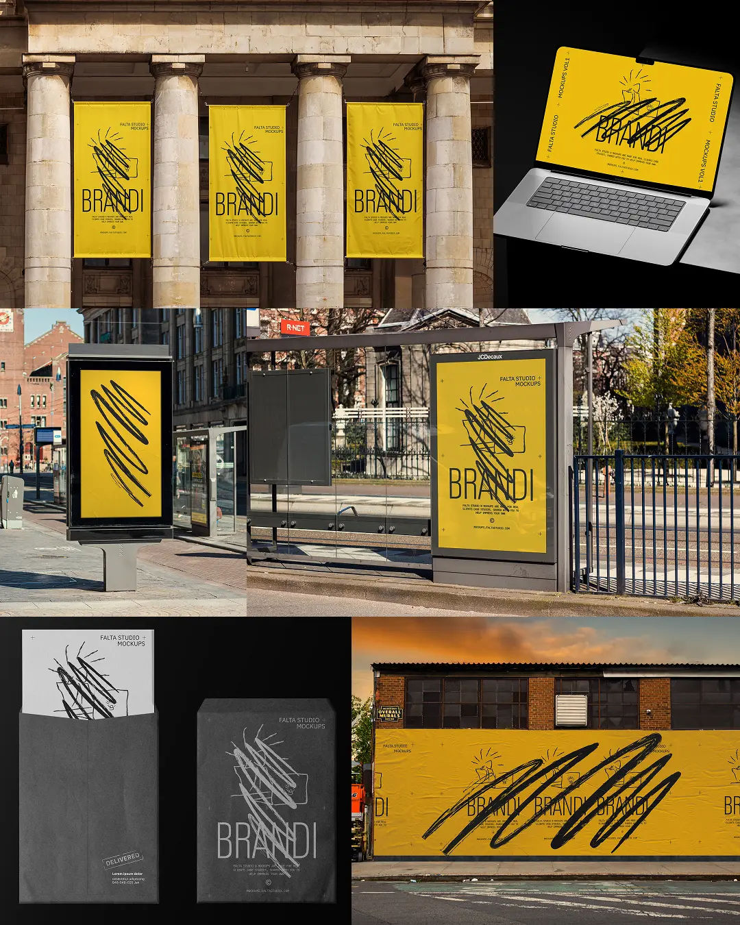 Freebies Mockup Collection C00